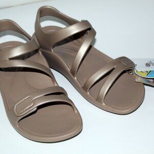 Aetrex Jillian Sport Sandal Champagne, Size US 9 - EU 39.5 - UK 7